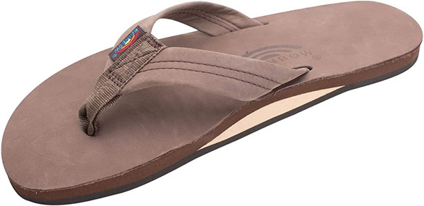 Rainbow Womens Single Layer Premier Leather with Arch Support Sandals2