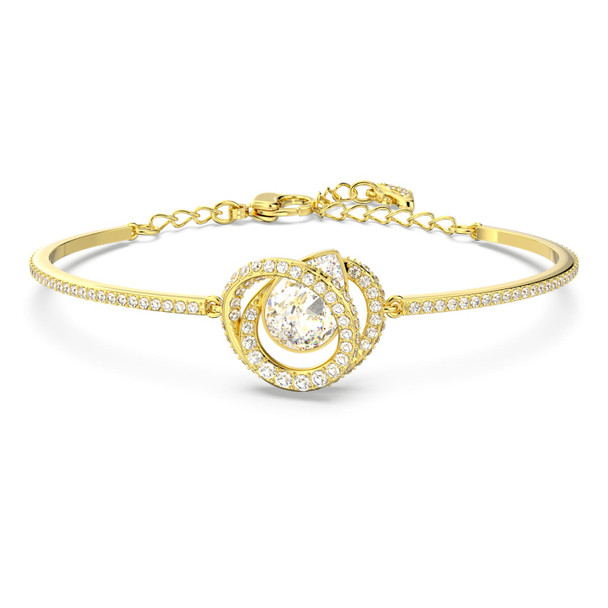 Swarovski Generation Bangle White Gold-tone Plated 5636585