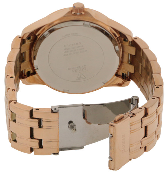 GUESS Rose Gold-Tone Polished Glamour Ladies Watch U0147L3
