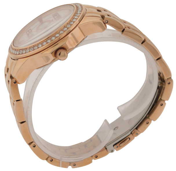 GUESS Rose Gold-Tone Polished Glamour Ladies Watch U0147L3