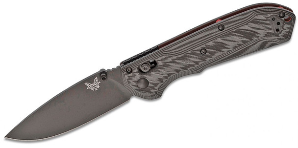 Benchmade  Freek Black Blade Gray And Black Textured G10 Handles 560BK-1