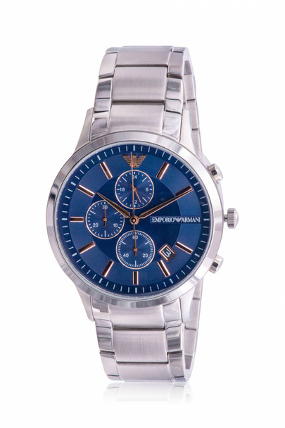 Emporio Armani Stainless Steel Chronograph Mens Watch AR11458