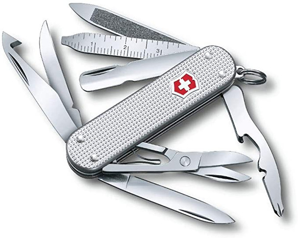 Victorinox Swiss Army Knife MiniChamp Alox 58 mm Silver 0.6381.26