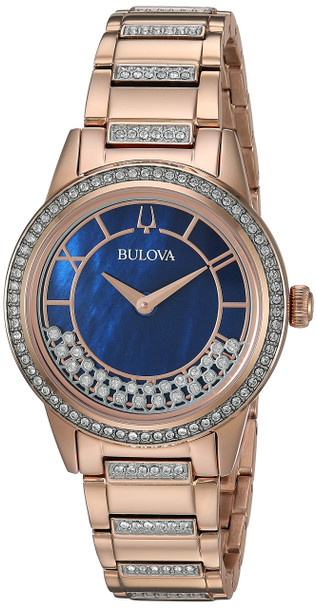 Bulova Crystal TurnStyle Ladies Watch 98L247