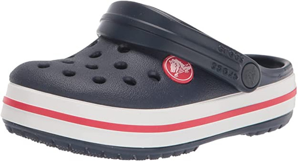 Crocs Kids Crocband Clogs - Navy - C11 207006-485-C11