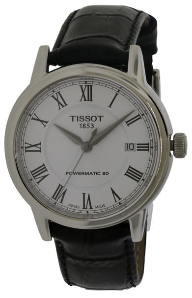 Tissot Carson Leather Automatic Mens Watch T0854071601300