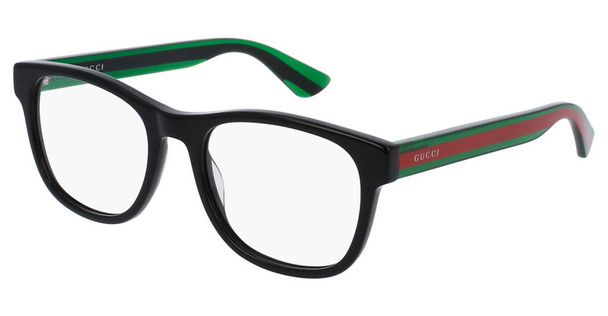 Gucci Square Mens Eyeglasses GG0004O-002