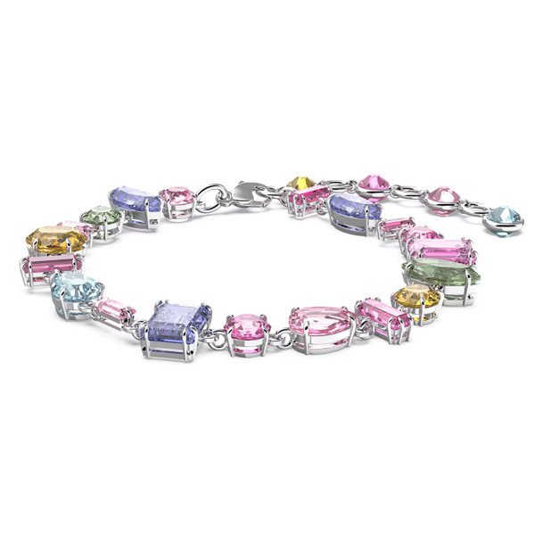 Swarovski Gema Bracelet Multicolored - Rhodium Plated 5613739