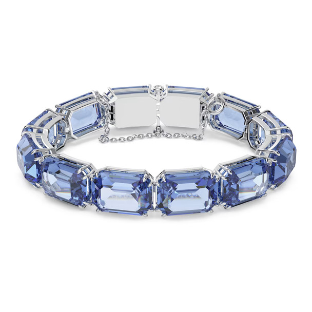 Swarovski Millenia Bracelet Octagon Cut - Blue - Rhodium Plated 5614927