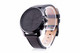 Movado Bold Thin Black IP Black Leather Chronograph Mens Watch 3600835