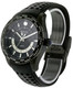 Movado Series 800 Black PVD Leather Mens Watch 2600117