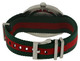 Gucci Green-Red-Green Web Nylon Mens Watch YA142305