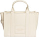 Marc Jacobs The Leather Medium Tote Bag - Cotton/Silver H004L01PF21-140