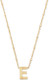 Kendra Scott Letter E Pendant Necklace - Gold Metal 9608800273
