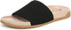 Vionic Womens Evie Knit Slide Sandal - Black
