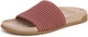 Vionic Womens Evie Knit Slide Sandal - Withered Rose Pink
