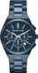 Michael Kors Lennox Chronograph Blue Stainless Steel Mens Watch MK9147