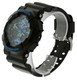 Casio G-Shock Black and Blue Mens Watch GA100CB-1ACR