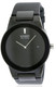 Citizen Eco-Drive Axiom Black Leather Mens Watch AU1065-07E