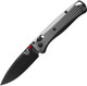 Benchmade Bugout - Gray Aluminum EDC Folding Knife - Black M390 Blade & Sunburst Milling 535BK-4