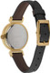 Timex Trend 31mm Black Leather Gold-Tone Ladies Watch TW2W48900