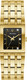 Bulova Marc Anthony Quadra Gold-Tone Ladies Watch 97P167