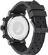 Nautica Spettacolare Chronograph Quartz Black Silicone Mens Watch NAPSPF202