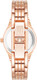 Anne Klein Rose Gold-Tone Green Dial Easy Reader Ladies Watch 10/5490GNRG