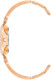 Anne Klein Rose Gold-Tone White Mother-of-Pearl Bangle Diamond Accent Ladies Watch AK/1414WHRG