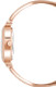 Anne Klein Rose Gold and Gunmetal Grey Mother-of-Pearl Bangle Set Ladies Watch AK/2245GYST