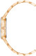 Anne Klein Rose Gold-Tone Sunray Dial Facetted Crystal Diamond Accent Ladies Watch AK/3966RGRG