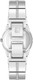 Anne Klein Silver-Tone 116-Crystal Bezel and Link Bracelet Ladies Watch AK/5037SVSV