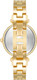 Anne Klein Gold-Tone Champagne Sunray Dial Diamond Accent Bangle Ladies Watch AK/5076CHGB