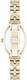 Anne Klein Gold-Tone Petite Oval Champagne Textured Dial Bracelet Ladies Watch AK/5226CHGB