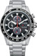 Citizen Brycen Chronograph Black Dial Stainless Steel Mens Watch CA0780-52E