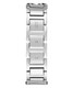 Guess ID Chain Glitz Accents Silver Tone Ladies Watch GW0668L1