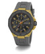Guess Multi-function Grey Silicone Gold Tone Mens Watch GW0803G1