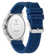 Guess Ivy League Blue Silicone Silver Tone Mens Watch GW0890G1