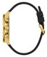 Guess Multi-function Black Silicone Gold Tone Mens Watch GW0913G2