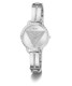 Guess Sparkling Triangle Bangle Silver Tone Ladies Watch GW0914L1