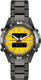 Armitron Goldfinch Black IP Stainless Steel and Yellow Dial Mens Watch 20-5347YLDG