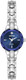 Armitron Sapphire Blue Diamond Dial Ladies Watch 75-5943BLSV