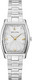 Bulova Tank Quartz Silver Dial Ladies Watch 96P232