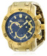 Invicta Gold-Tone Stainless Steel Chronograph Mens Watch 22767