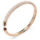 Swarovski Sublima Bangle - Snow Pave - White - Rose Gold-tone Plated - Medium 5688611