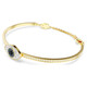 Swarovski Symbolica Bangle - Evil Eye - Blue - Gold-tone Plated - Medium 5692171