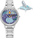 Citizen Cinderella Blue Dial Ladies Watch and Pin Gift Set FE7041-51W