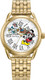 Citizen Disney Mickey Classic Inspired Gold-Tone Ladies Watch FE7093-57W