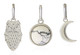Alex And Ani Wisdom Charm Set - Sterling Silver  - CS18CSET03S
