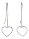 Hanging Heart Earrings - JE181883